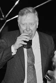 Pint Prints: Labour Deputy Leader Roy Hattersley at the Dome Nightclub. 20th March 1990