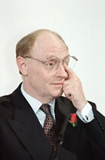 Labour leader Neil Kinnock during the 1992 General Election campaign. 25th March 1992