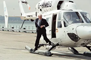 Labour leader Neil Kinnock hitting the campaign trail in Southampton ahead of the 1992