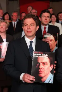 Manifesto Prints: The Labour Party launch their manifesto for the 1997 General Election
