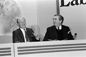 The Labour Party give a press conference to outline their views on defence if they ever