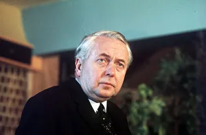 Labour Prime Minister Harold Wilson in West Cumberland