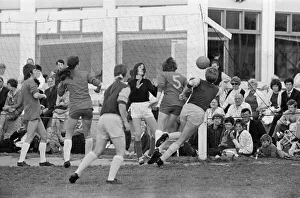 01133 Prints: Ladies football match. Southampton Ladies v Beecham Belles from Berkshire