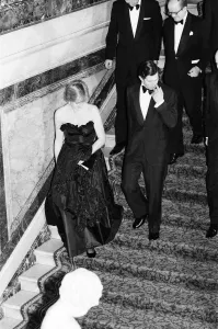 Lady Diana Spencer attended her first public engagement tonight