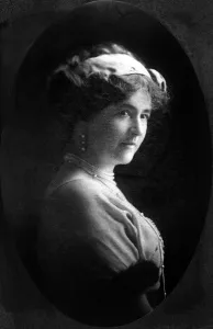 Lady Duff Gordon, aristocratic English dress designer. 28th October 1922