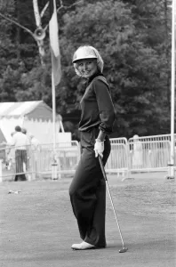 Lady golfers from all over the world compete in the European LPGA at Sunningdale