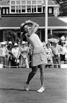 Lady golfers from all over the world compete in the European LPGA at Sunningdale