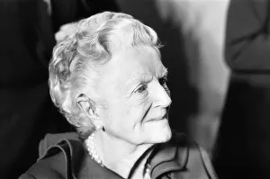 Lady Spencer Churchill celebrates her 89th birthday with a reception at the Banqueting