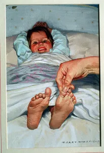 LADYBIRD Pic... Ed Maynard Copy pic of one of the illustrations by Harry Wingfield