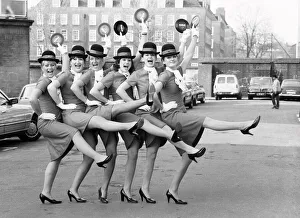 Formation Prints: Six Laker stewardesses make a record dedicated to Freddie Laker called