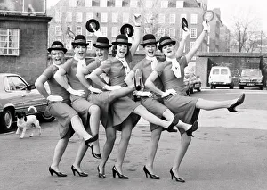 Six Laker stewardesses make a record dedicated to Freddie Laker called