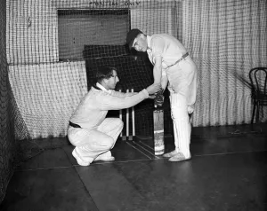 Instruction Prints: Lancashire County Cricket Clubs first indoor coaching school opened in