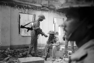 A large area of East Pakistan territory is under the control of the Bangladesh Freedom