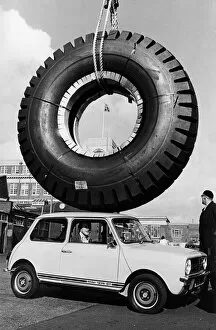 Contrast Collection: The largest tyre ever made to date (27th October 1978) by Dunlop