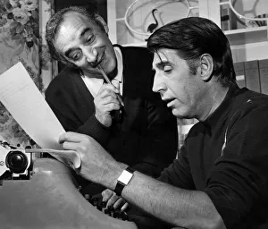 Larry Marshall & Rikki Fulton (right) Comedians and Scriptwriters