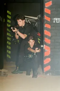 01270 Prints: Laser Quest is the name of a Canadian / English indoor lasertag game using infrared
