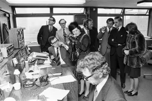 Launch of BRMB Radio, Birmingham, Tuesday 19th February 1974