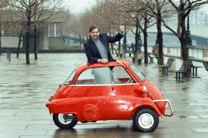 The launch of LWTs The Trouble With the Sixties. Pictured is George Best