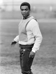 Excercise Prints: Laurie Cunningham on his first day of training at West Bromwich Albion