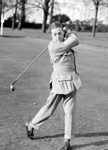 Laurie de Freue November 1919 The Stage Golf Society play a match against