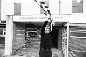 Lawrie McMenemy, Manager of Southampton Football Club, pictured outside ground, 0The Dell