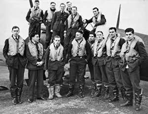 The leader of one of the first RAF Fighter squadrons to destroy 100 enemy aircraft while
