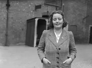 01472 Prints: Leading Fire woman Isobel Brown who is in charge of the Fire Control Room in Nuneaton