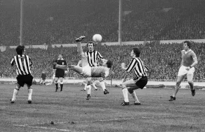 Dramatic Prints: League Cup Final at Wembley Stadium Manchester City 2 v Newcastle United 1