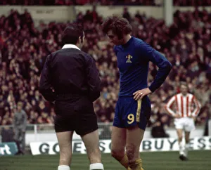 League Cup Final at Wembley Stadium Stoke City 2 v Chelsea 1 Chelsea