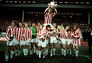 League Cup Final at Wembley Stadium Stoke City 2 v Chelsea 1 Stoke City team