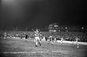 League Cup Semi Final Second Leg match at Loftus Road. Queens Park Rangers 3 v Birmingham