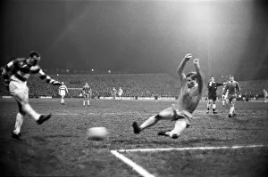 League Cup Semi Final Second Leg match at Loftus Road. Queens Park Rangers 3 v Birmingham