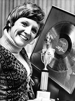 Leah Bell, singer and entertainer, at the club awards in a leading local night club