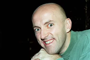 Lee Hurst Comedian pictured in the building he owns which he is renovating