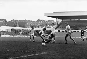 Leeds United 1 v. Coventry 1. F. A Cup. January 1981 MF01-02-007