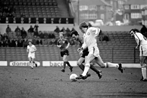 Leeds United 1 v. Sunderland 0. Division One Football. February 1981 MF01-33-038