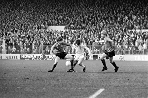 Leeds United 1 v. Sunderland 0. Division One Football. February 1981 MF01-33-096
