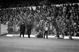 Leeds United 1 v. Sunderland 0. Division 1 Football. October 1981 MF04-06-061