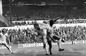 Leeds United 3 v. Coventry 0. Division 1 Football. April 1981 MF02-11-006