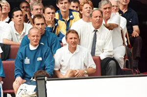 Leeds United 4 v. Liverpool 3. Charity Shield football match at Wembley Stadium