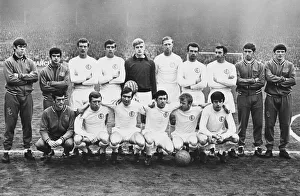 The Leeds United team pool of players who won the League Championship in season 1968 / 69