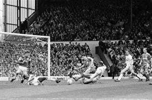 Leeds United v Liverpool. Final score 5-4 to Liverpool, League Division One, Elland Road