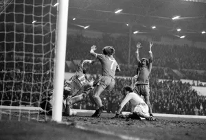 F A Cup Prints: Leeds United v Manchester City during the FA Cup Third Round match at Elland Road January