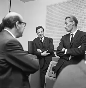 Abbey Road Prints: Left is Dick James (Music Publisher) centre is Brian Epstein (The Beatle