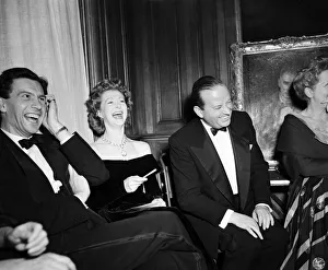 Broadcaster Prints: From left to right, Ludovic Kennedy, Moira Shearer (married to Ludovic Kennedy