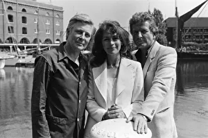 Left to right, Paul Daneman, Nanette Newman and Keith Barron