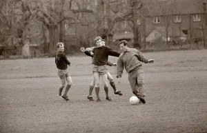 Leicester City Football Team in training for the FA Cup Final April 1969