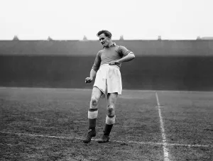 00571 Prints: Leicester City footballer Don Revie during a training session at Filbert Street