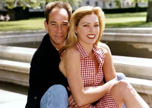 Leilani Sarelle Actress with Husband Actor Miguel Ferrer