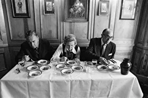 Meat Prints: Len Moss (Meat Traders), Mary Berry and Squadron Leader W. (Bill) Gosden (R. A